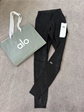 ALO Yoga Kids Black Leggings